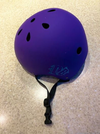 Bike Helmet. Medium (54-58cm). Brand New. Lightweight Purple