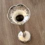 Antique Silver Posy Vase Image 4