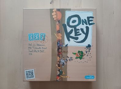 One Key Cooperative Party Family Board Game 2019 NEW SEALED