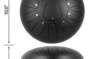10 Inch Steel Tongue Drum In C Minor 11 Notes 25cm Hand Pan Drum Tank With Travel Bag Percussion Instruments Hand pan Drum