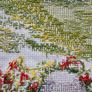 Hand Made Cross Stitch Embroidy - Classic Farm Scene Image 6