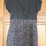 Fee G dress black and multi coloured Size 10 NEW Image 4