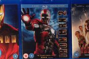 Iron Man Trilogy (Marvel) Robert Downey Jr. [3xBlu-ray Movies]