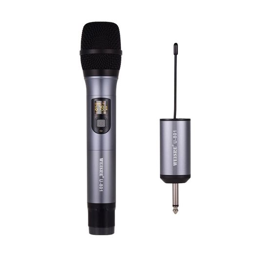 Brand New Best Pro  Universal Wireless Microphone Black