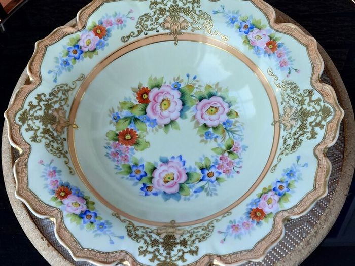 Vintage Noritake Porcelain Centrepiece/Display Bowl