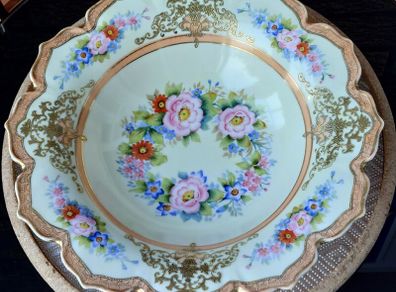 Vintage Noritake Porcelain Centrepiece/Display Bowl