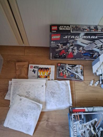 Lego star wars bundle ships and minifigure + helmet