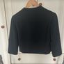 New look black, short women's blazer size eur 40, Uk 12 Image 6