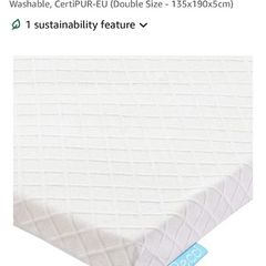 RECCI Memory Foam Mattress Topper Double Bed