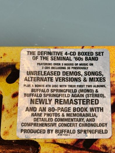Boxed CD set of Buffalo Springfield