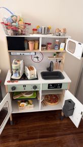 kids kitchen with accessories