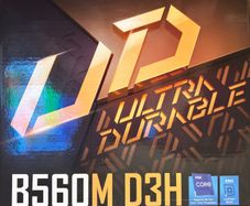 Gigabyte  B560M D3H MATX motherboard faulty