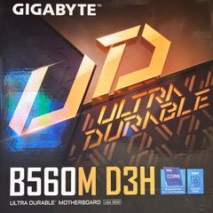 Gigabyte  B560M D3H MATX motherboard faulty