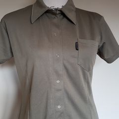 Size 10 Khaki Green Top