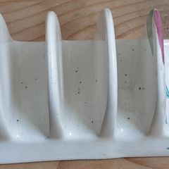 Nice colourful vintage toast rack