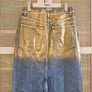 Denim Maxi Skirt Zara New S Image 6
