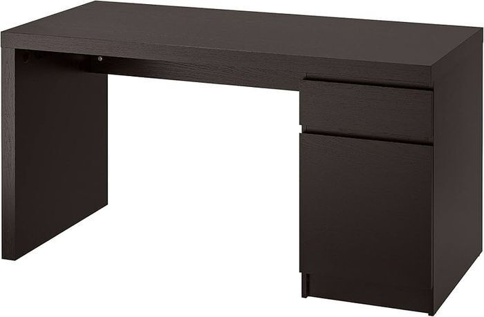 IKEA Malm desk black