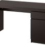 IKEA Malm desk black Image 2