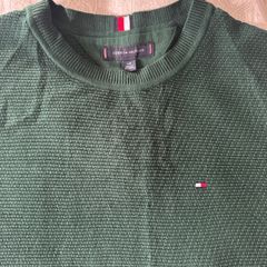 Tommy Hilfiger Green Knit Jumper L