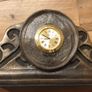 Stunning Bronze Mantel Clock Image 3