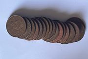 old mintage British coins of various year and denominations 1959- 2007