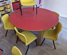 kids playschool table and chairs