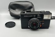 Konica C35 EFP 35mm Film Camera Hexanon 38mm F4 Lens Black Vintage - UNTESTED