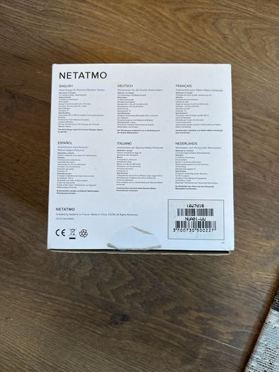 Netatmo wind guage