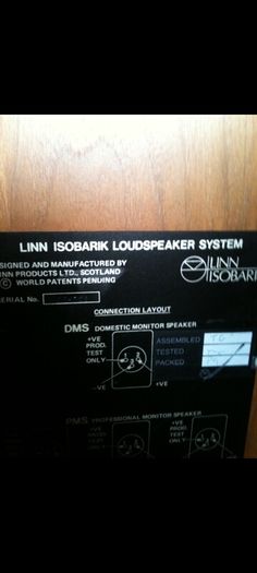 Linn Isobarik