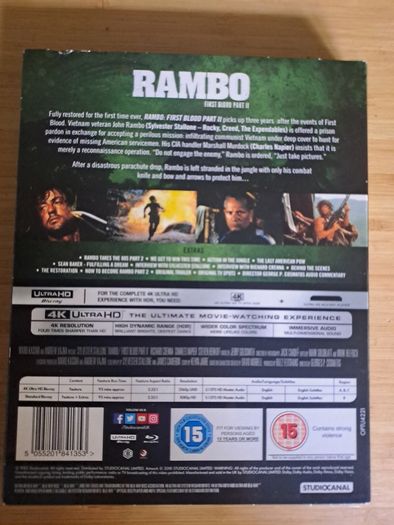 Rambo First Blood Parts 1 and 2 4K