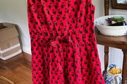 Orla kiely red dress
