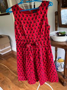 Orla kiely red dress