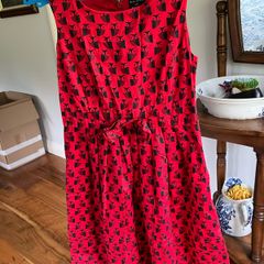Orla kiely red dress