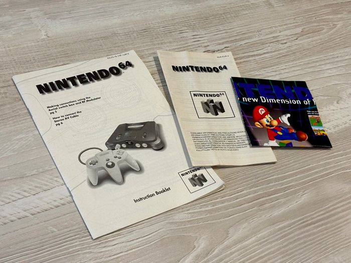Nintendo N64 Mario Edition Console - Boxed