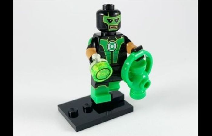 Lego GREEN LANTERN Minifigure Lego D C Superheroes Lego Minifigure