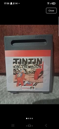 rare gx4000 tintin on the moon