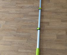 Paint roller extension pole