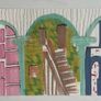Original art Marrakech Drawing contemporary Irish Art abstract painting Image 6