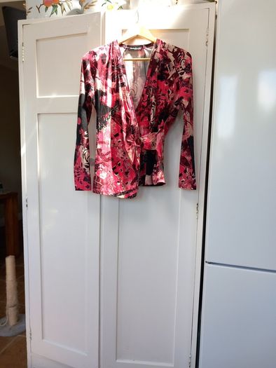 Betty Barclay Cotton Cross Over Top