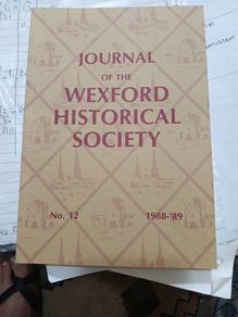 Journal of the Wexford Historical Society No:12