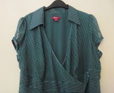 Green Silk Dress