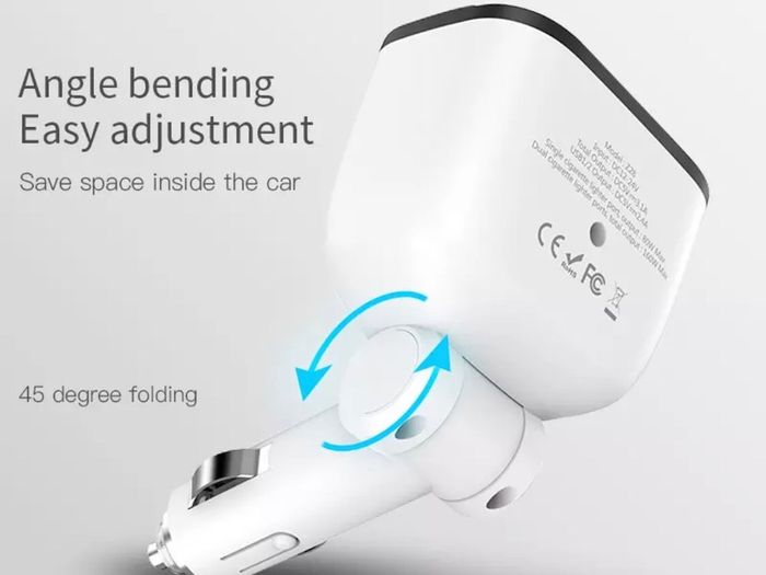 Car Charger 3.1A Fast Charger For iPhone/Samsung(OUT OF STOCK)