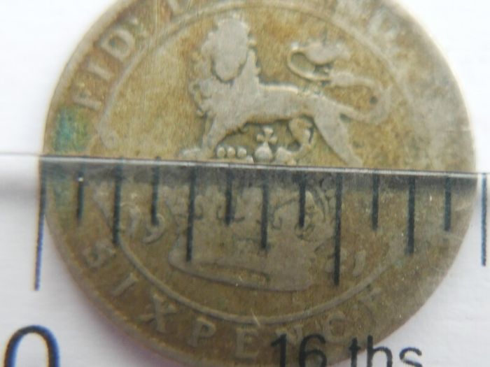 Vintage Silver Coins Six Pence 1921-1929-1930-1933 and 3 Pence 1951 12,3g