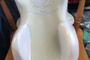 Baby bath support and top 'n tail bowl