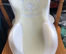 Baby bath support and top 'n tail bowl