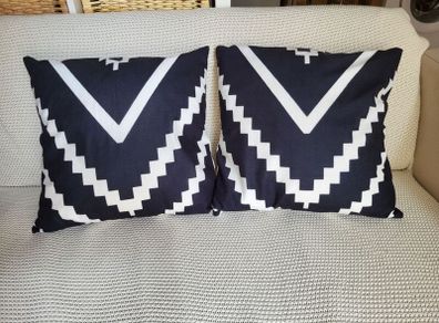 2pcs throw pillows with covers, 40x40cm