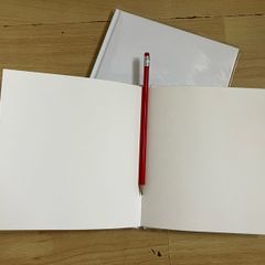 panting book and pencil