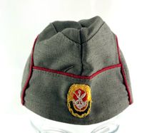 Vintage East German army side cap