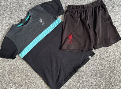 Liverpool Top and shorts size 9-10