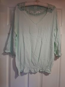 Mint blouse
